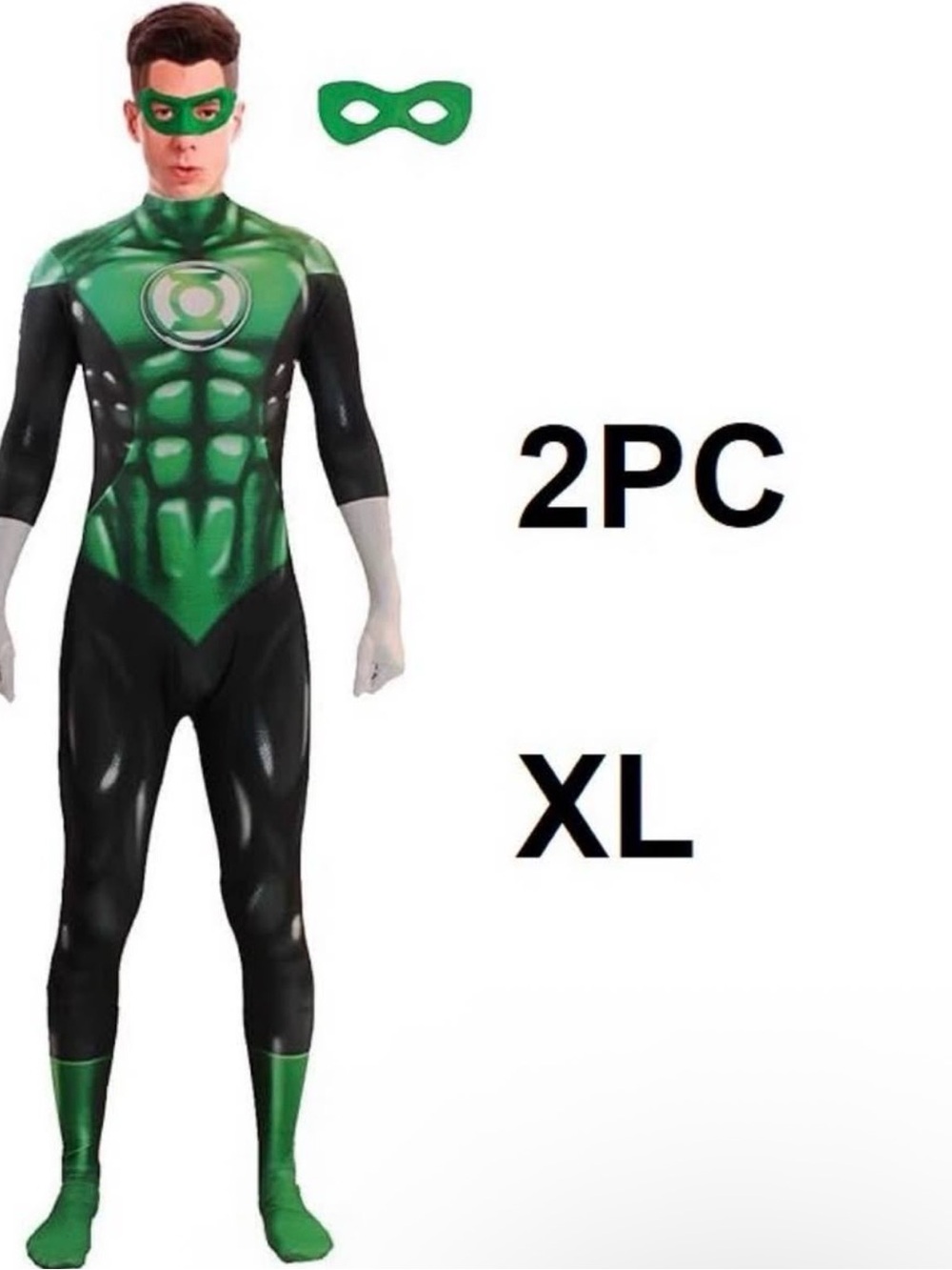 ZENTAI SPANDEX BODYSUIT COSTUME WITH MASK